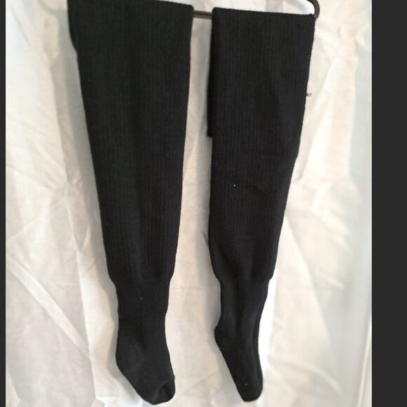 PLUS SIZE THIGH HIGH LEGGINGS SIZE OS - Picture 1 of 3